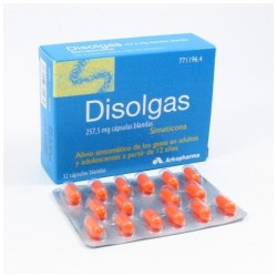 DISOLGAS 257,5 mg 32...