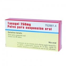 TANAGEL 250 mg 20 SOBRES...
