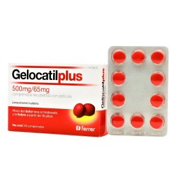 GELOCATIL PLUS 500 mg/65 mg...