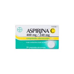 ASPIRINA C 400 mg/240 mg 10...