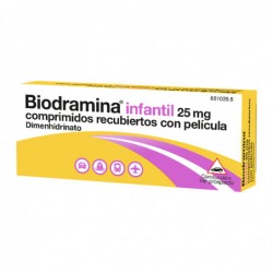 BIODRAMINA INFANTIL 25 mg...