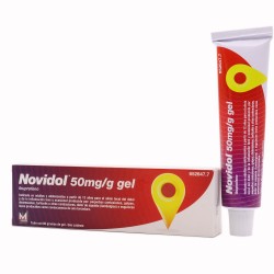 NOVIDOL 50 mg/g GEL CUTANEO...