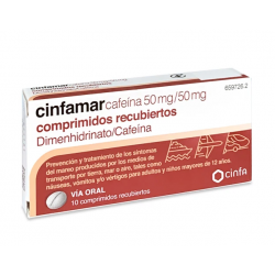 CINFAMAR CAFEINA 50 mg/50...